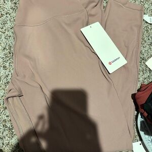 Lululemon light tan Leggings
